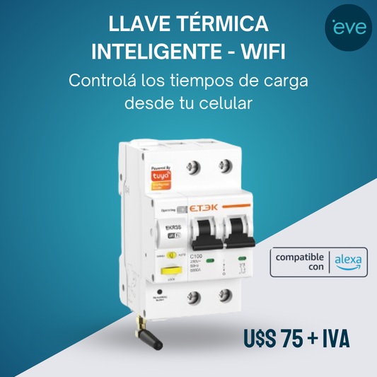 Llave térmica inteligente - WIFI