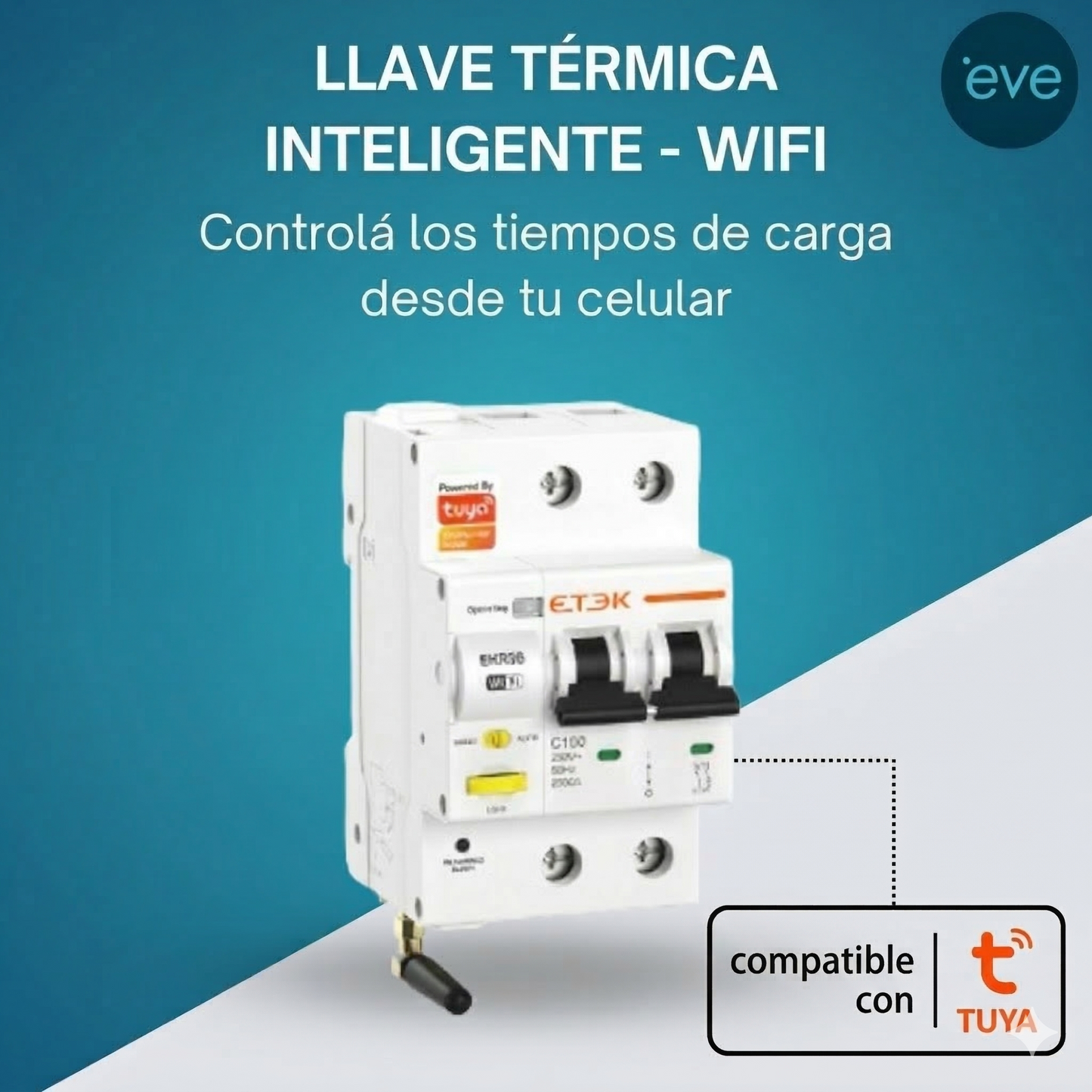 PROMO ABRIL: Cargador EV de Pared ETEC 1 – 7,4 kW AC