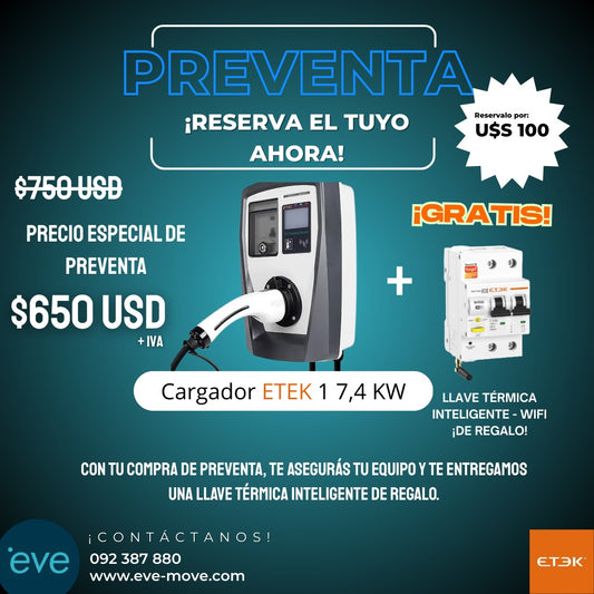 Preventa ETEK 1 7,4kW